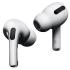 Movenchy Airpods Tesna Pro 2 Bluetooth Headphones with Active Noise Cancelling - White